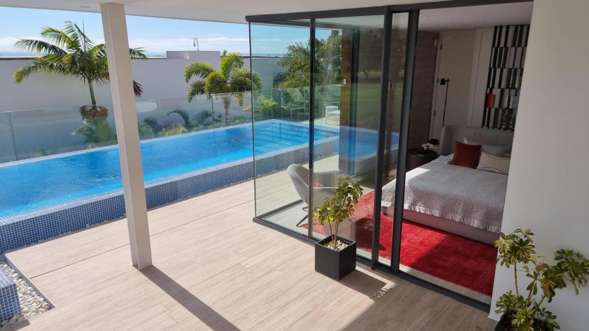 Luxury Villa Rebeka - Heated Pool And Jacuzzi Costa Adeje  Esterno foto